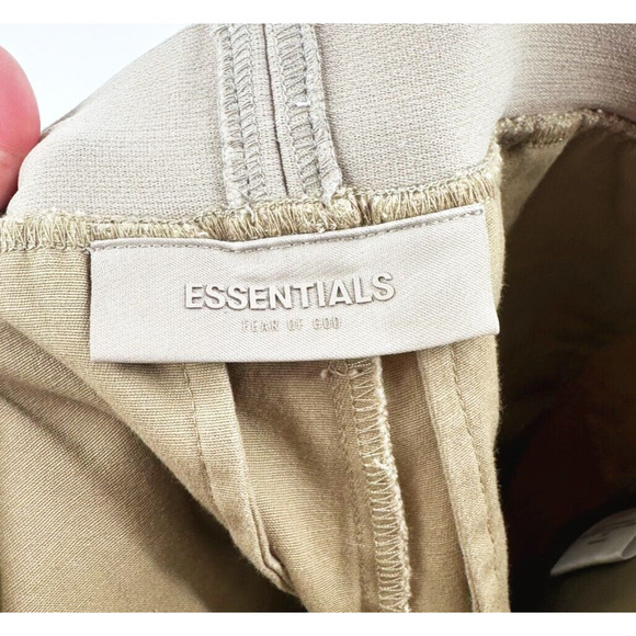 Fear Of God Essentials Womens Relaxed Trouser Pants Small Pull-On Straight Leg - Picture 6 of 13